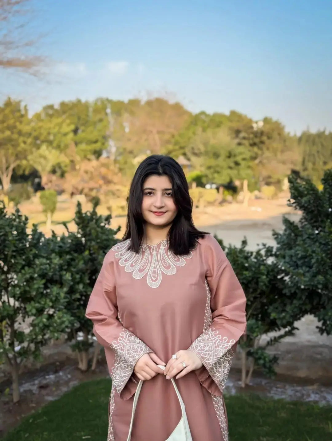 “Peach Noor ” 2 piece